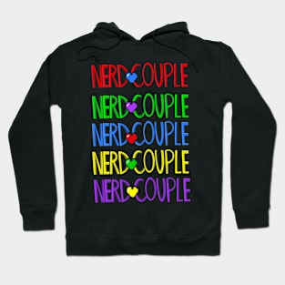 Nerd Couple 8-Bit Hoodie